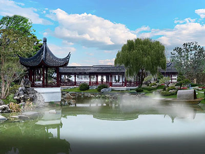 碧波湖全面升級——龍生墓園邀您共賞
